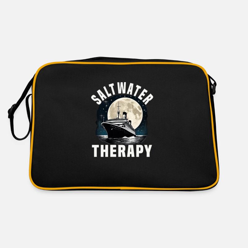 Saltwater Therapy Cruise Ship Vacation Group Retro Bag