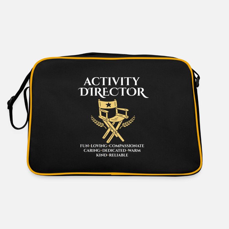 Fier directeur d’activité professionnel de l’appréciation Sac Retro