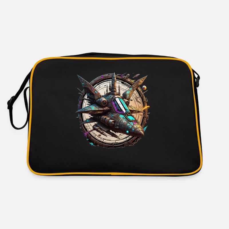 Spaceship Retro Tasche