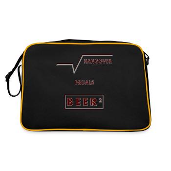 Beer - Retro Bag - black/gold - Back