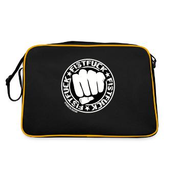 Fist Fuck - Retro Bag - black/gold - Back