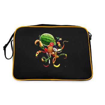 Pulpi Frutti - Sac Retro - noir/or - Dos