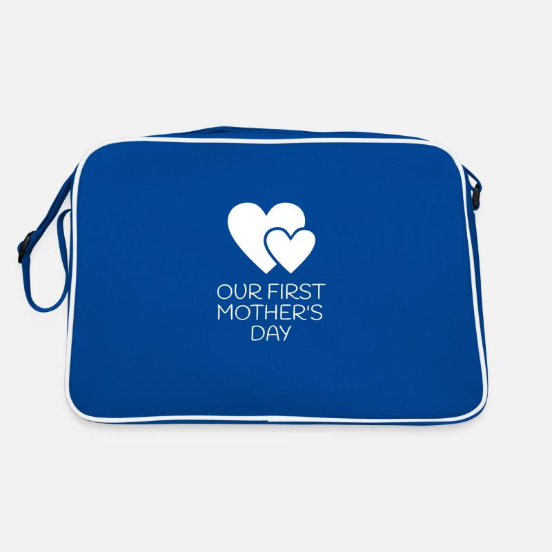 Stolze Mama erster Muttertrag Sprüche Geschenk Retro Tasche