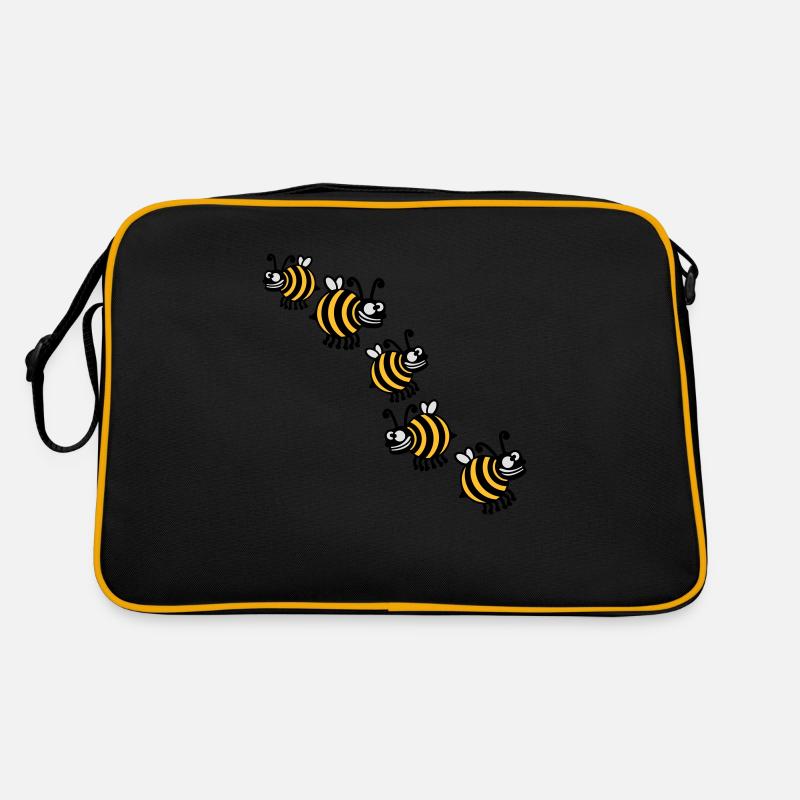 Thick crazy bees Retro Bag