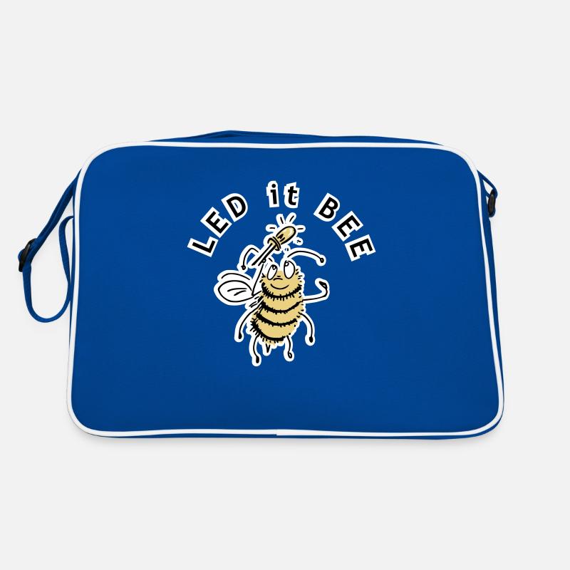 LED es BEE - Witz Retro Tasche