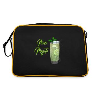 Cocktail de fête Miss Mojito - Sac Retro - noir/or - Dos