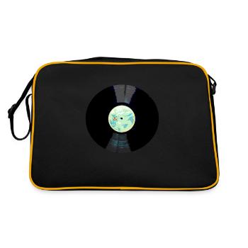 vinyle - Sac Retro - noir/or - Dos