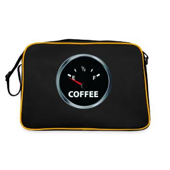 Carburant de café - Sac Retro - noir/or - Dos
