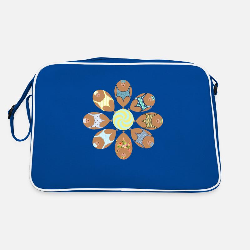 Synchrones Schwimmen Retro Tasche