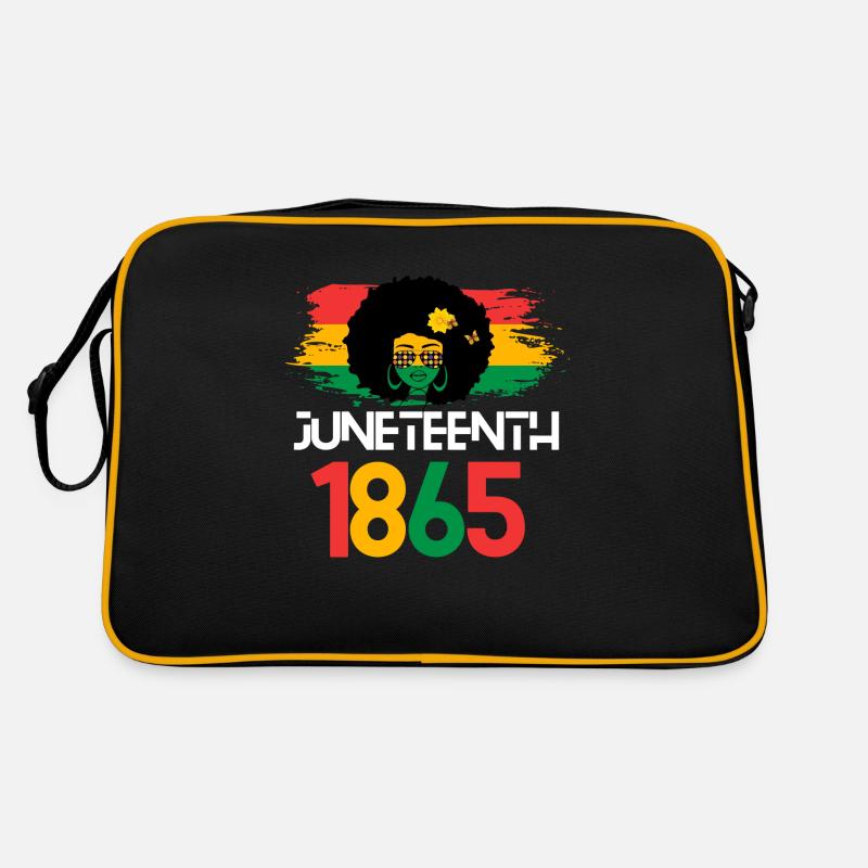 JUNETEENTH Célébrations de l’indépendance du 19 juin Sac Retro