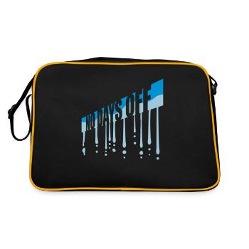 pas de jours de congé devis - Sac Retro - noir/or - Dos