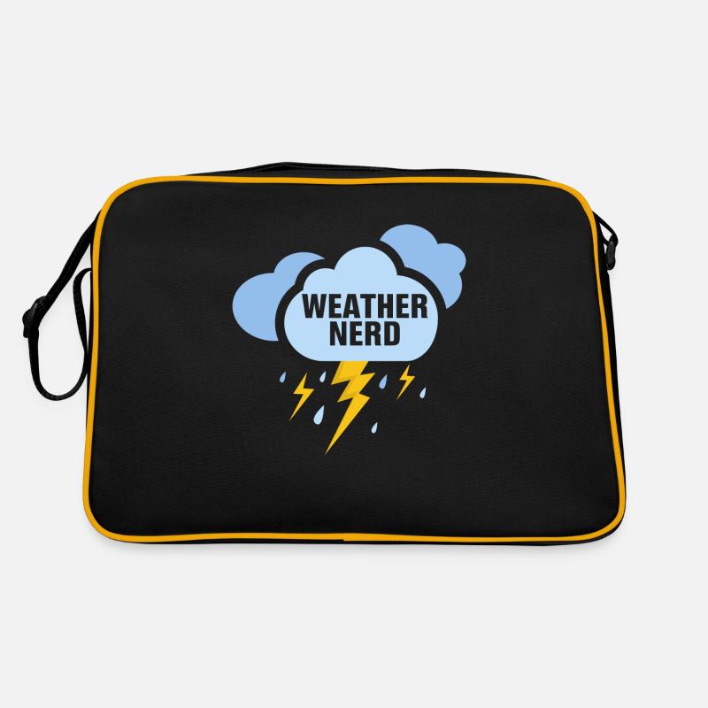 Météorologue Nerd Météorologue Météorologue Sac Retro