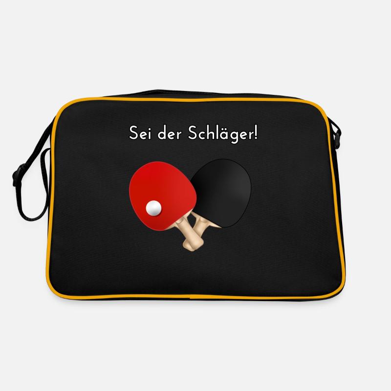 Sei der Schläger Shirt max Retro Tasche