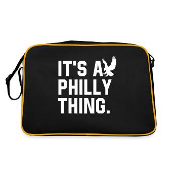 It's a Philly Thing - Retro Bag - black/gold - Back