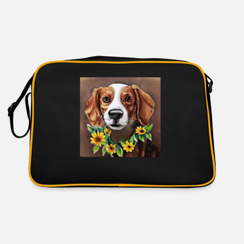 Wow! Spring! -Beagle Retro Bag