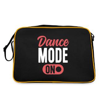 Mode de danse sur Cute Dancer Funny Dancing - Sac Retro - noir/or - Dos