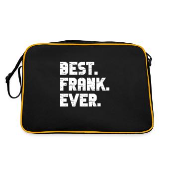 Best Frank Ever Popular Birth Names Frank Costume - Retro Bag - black/gold - Back