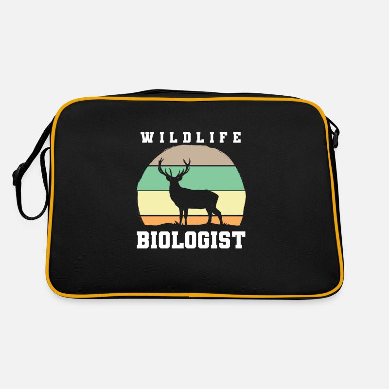 Biologiste de la faune Wildtierbiologe Sac Retro