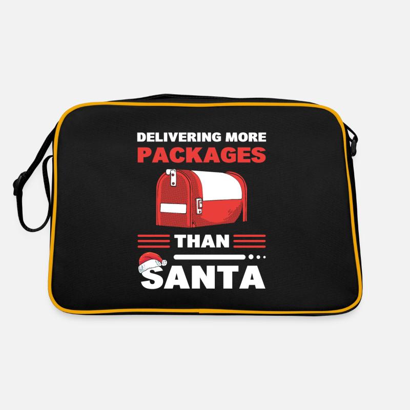 More parcels are delivered by courier and courier Retro Bag