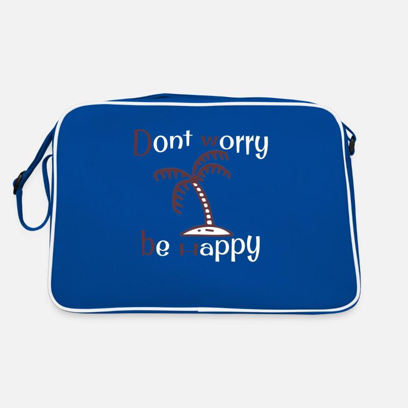 Dont worry be happy Retro Bag