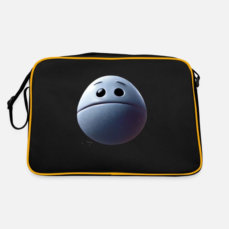 platsch - Retro Tasche - Schwarz/Gold
