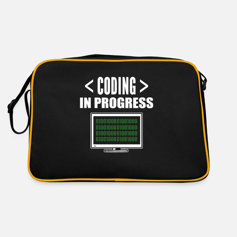 Programming & Coding IT Specialist Retro Bag