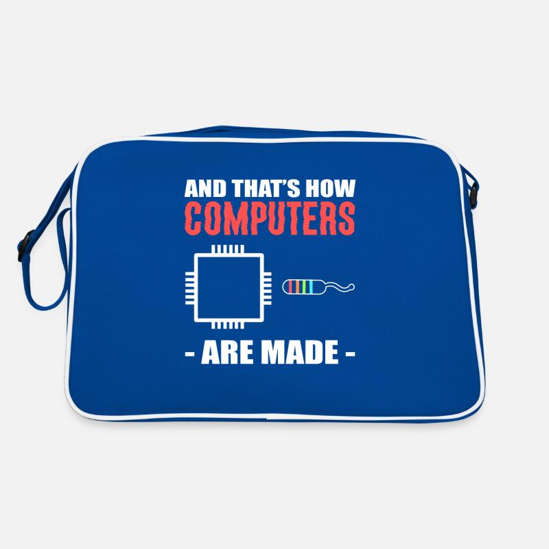 And that's how computers are made technician Retro Bag