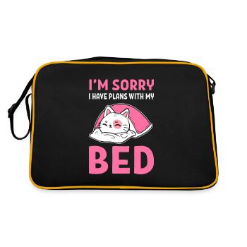 Plans with bed Introvert - Retro Bag - black/gold - Back