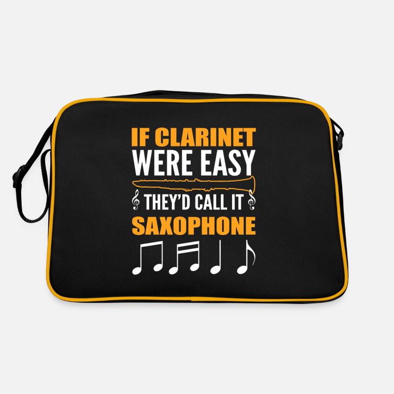 Clarinet Musical Instrument Clarinet Player Retro Bag