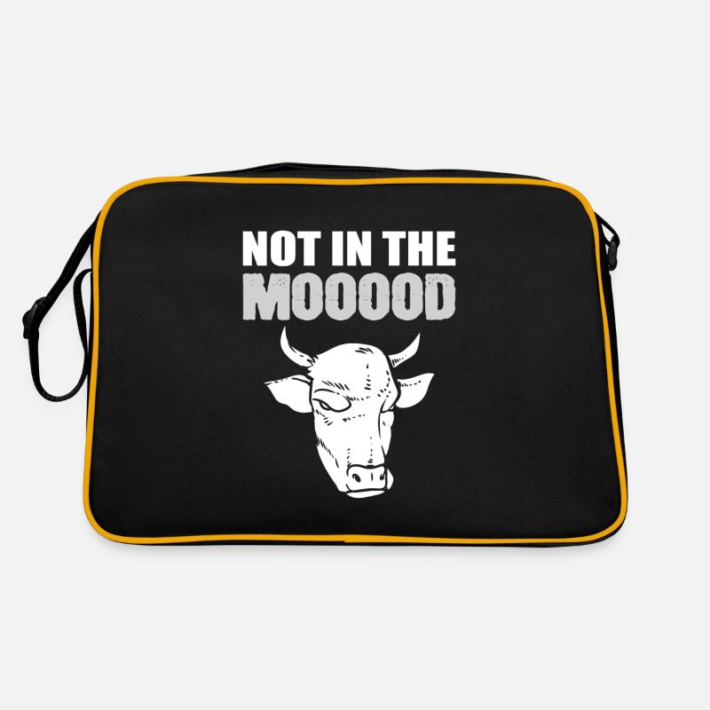 Not In The Mooooood Bauer Retro Tasche