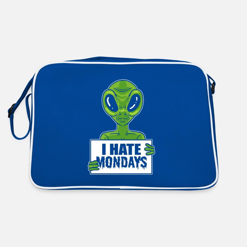Alien Hate Monday Bourreau de travail Sac Retro