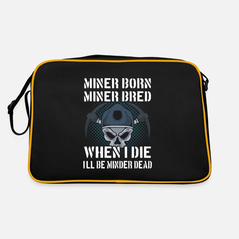 Fier mineur Sac Retro