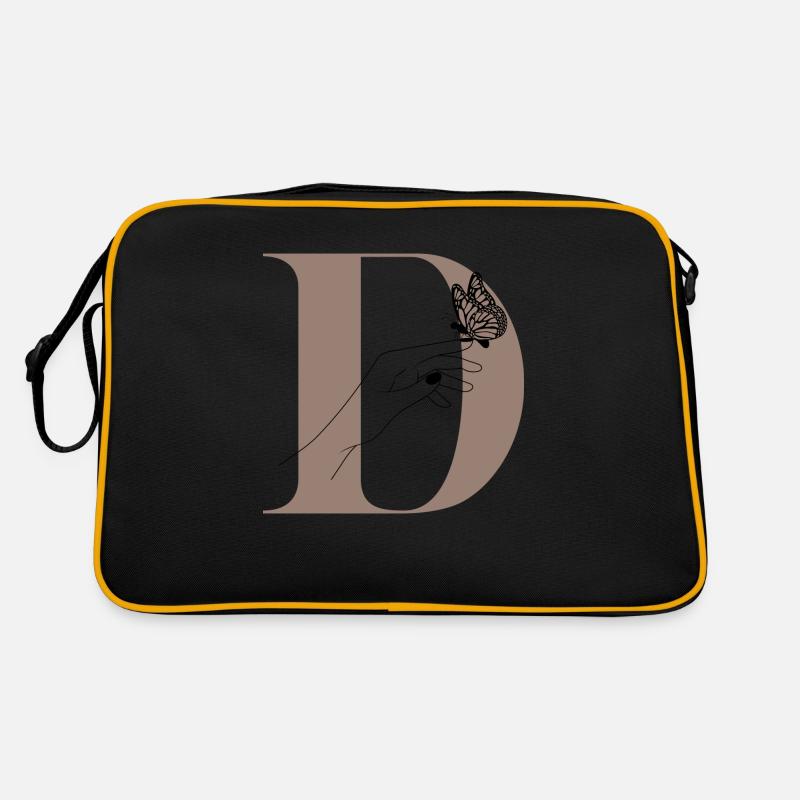 Magic butterfly letter Retro Bag