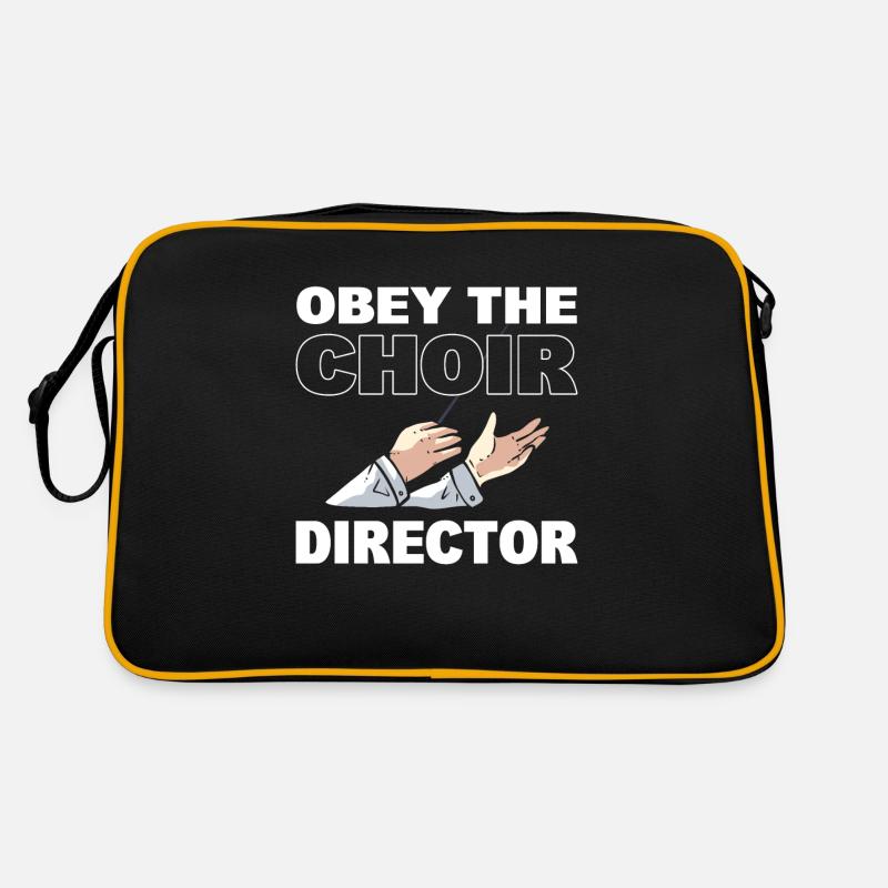 Chef de chœur de musique drôle Sac Retro