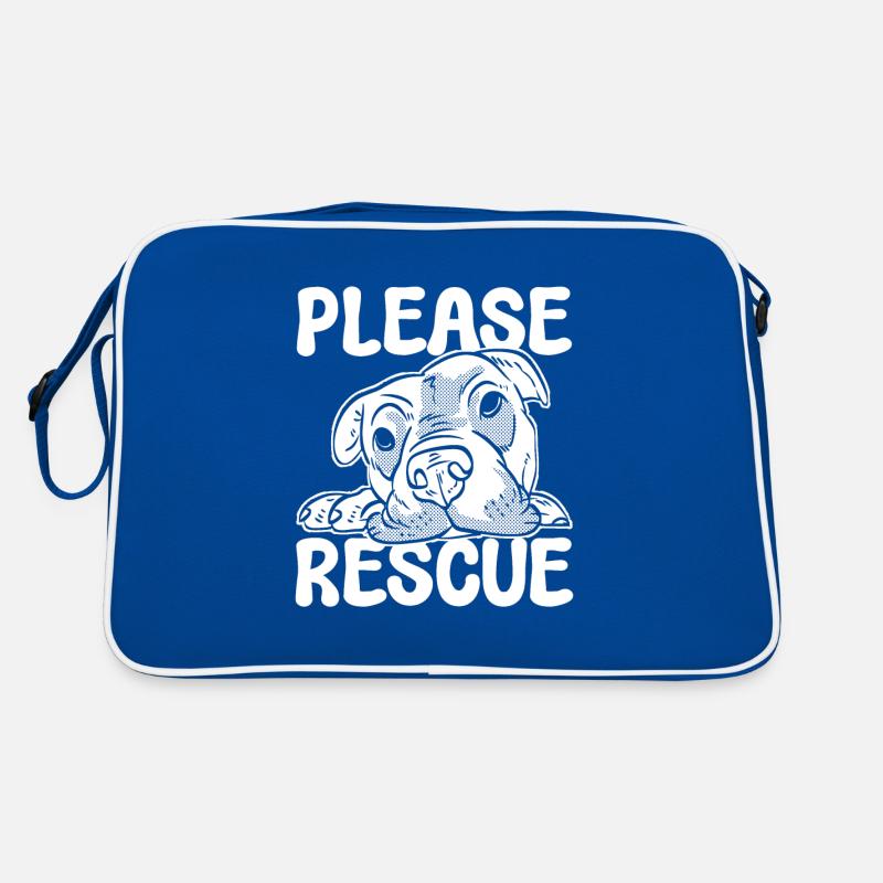 Please Rescue Tierretter Retro Tasche
