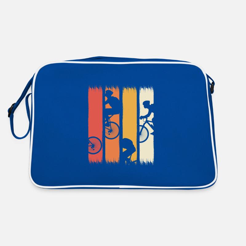Mountainbiken Biker Retro Tasche