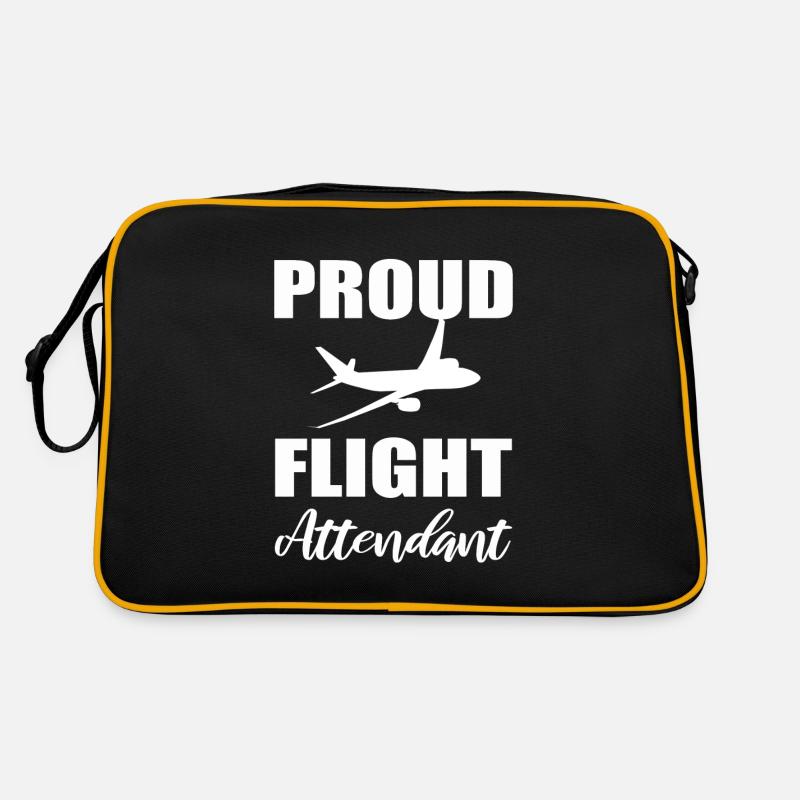 Stewardess Flugbegleiter Airline -Stewardess Retro Tasche