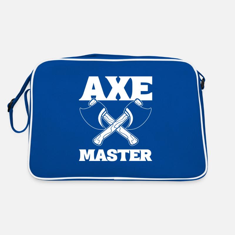 Axe Master Holzarbeiter Retro Tasche