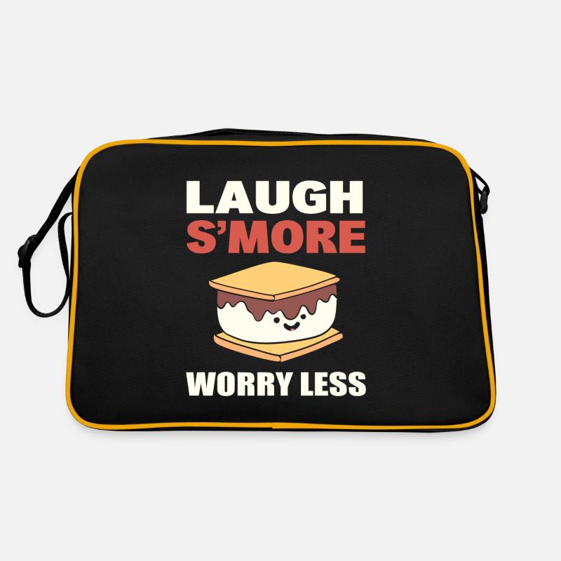 Laugh S'more Worry Less Konditorin Retro Tasche