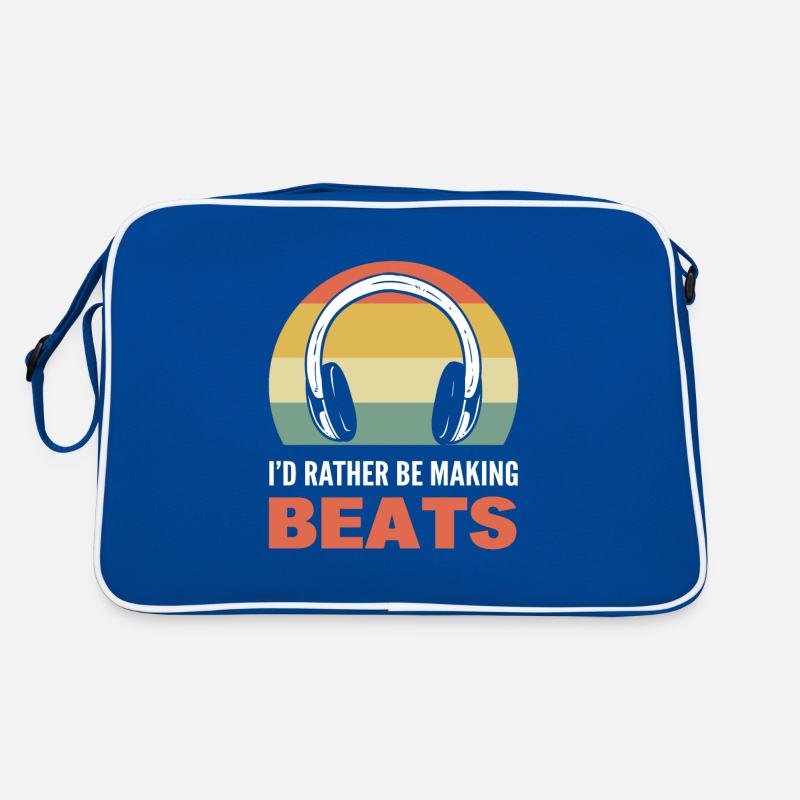 I'd Rather Be Making Beats Komponist Retro Tasche