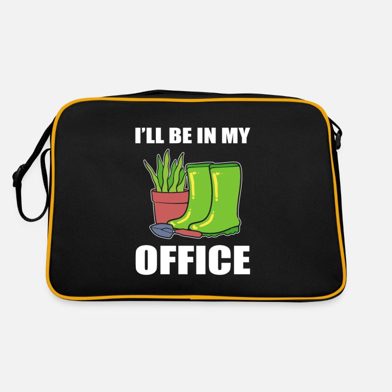 I'll Be In My Office Greenskeeper Retro Tasche