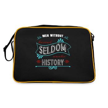Geek Chubby Chaser Beard Length - Retro Bag - black/gold - Back