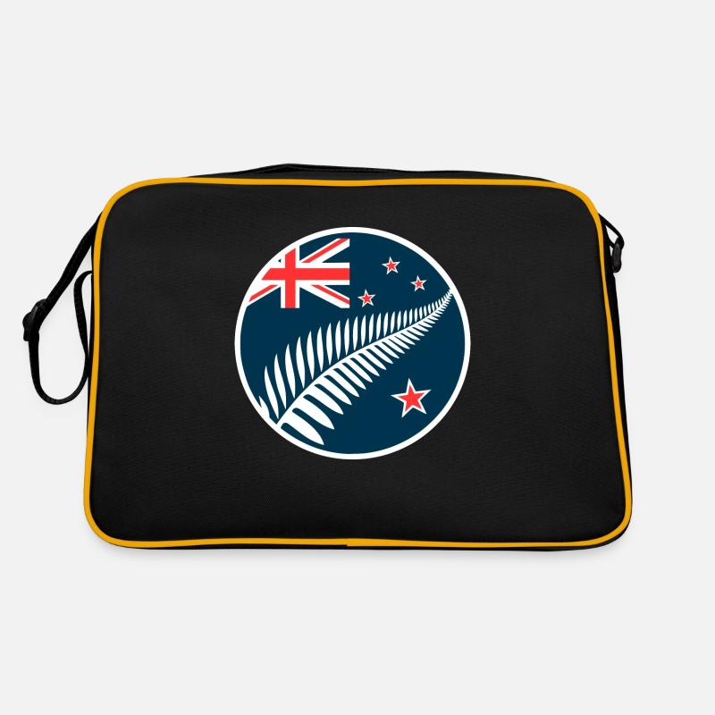 Neuseeland Aotearoa Kiwi 5 Retro Tasche