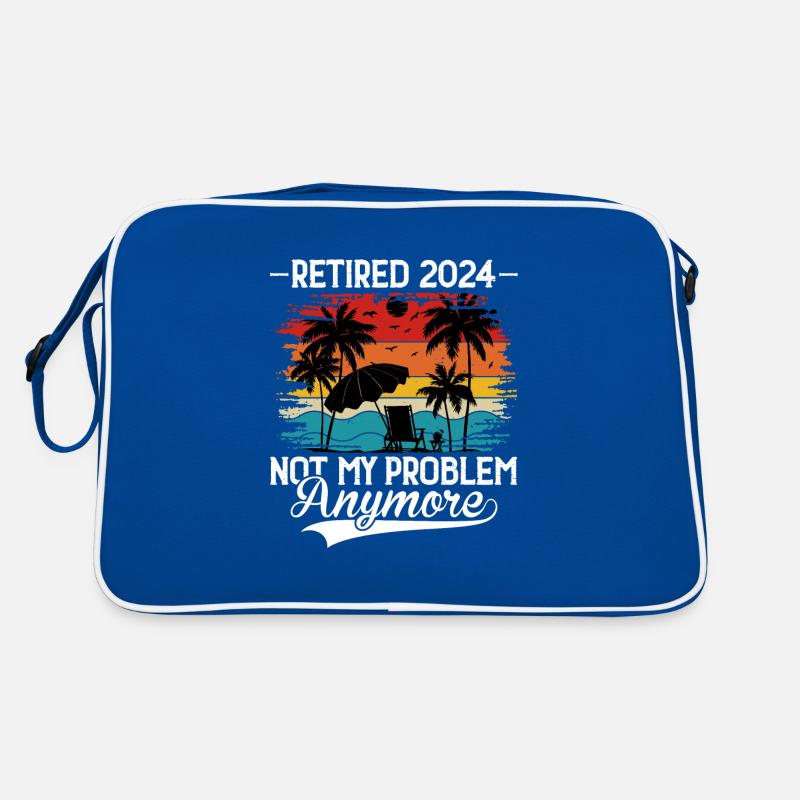 Retired 2024 Not My Problem Anymore Retro Bag
