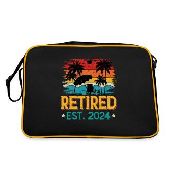 Retired 2024 - Retro Bag - black/gold - Back