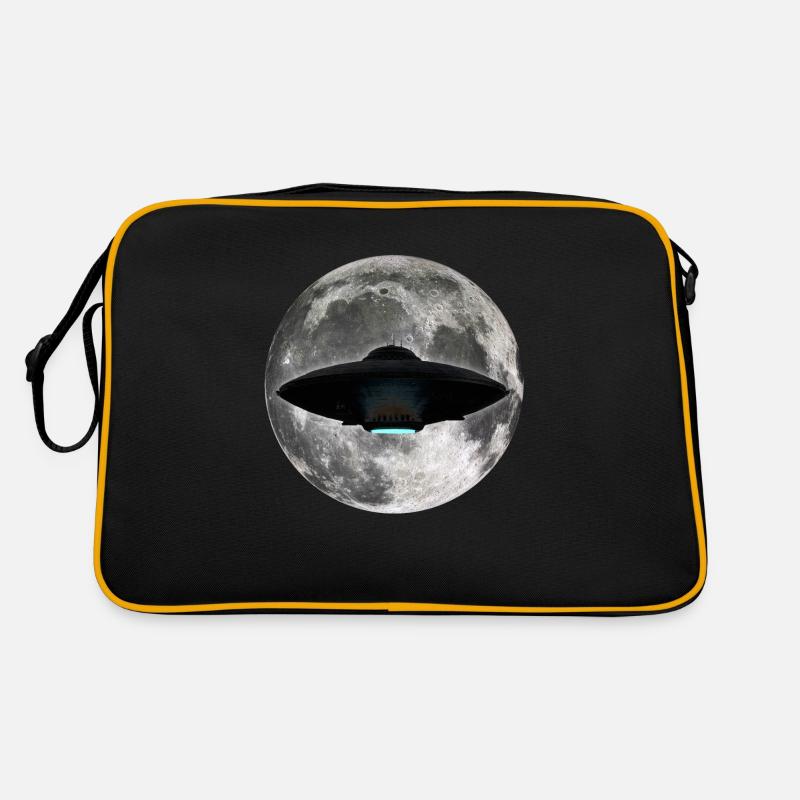 UFO Moon Retro Tasche