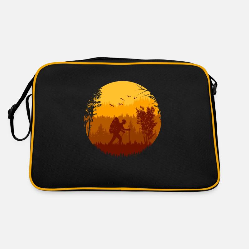 Wanderreise Retro Tasche