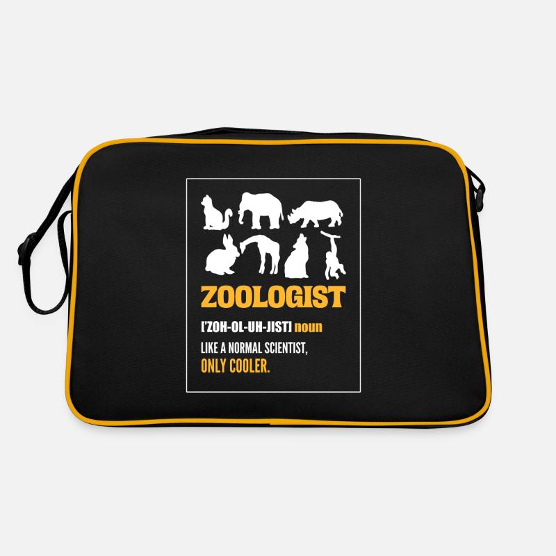 Zoologist Like A Normal Scientist Only Cooler Retro Tasche