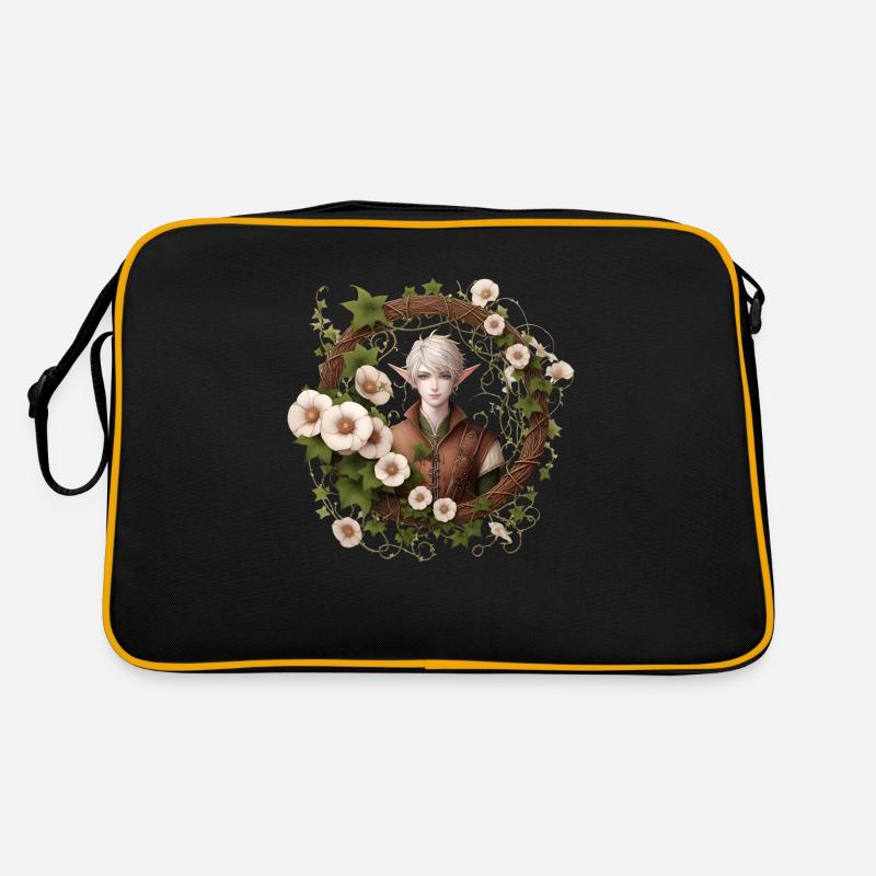 Blumenelf Retro Tasche