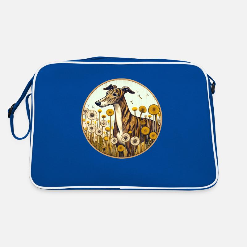 Lévrier bringé Sac Retro